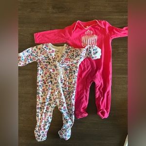 Juicy Couture onesie set